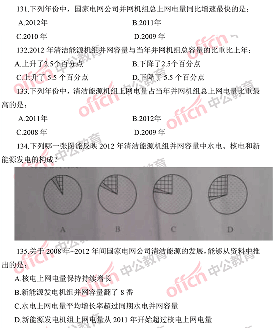 2014年國家公務(wù)員考試資料分析 